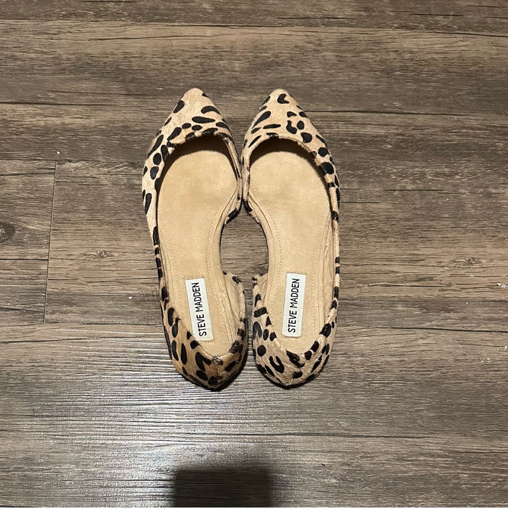 COPY - Steve Madden flats size 8 cheetah print